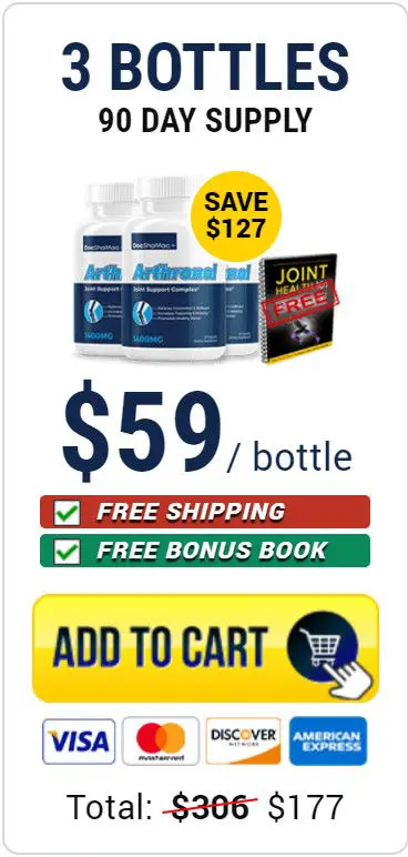 Arthronol-3-bottles-price-just $59/Bottle Only!
